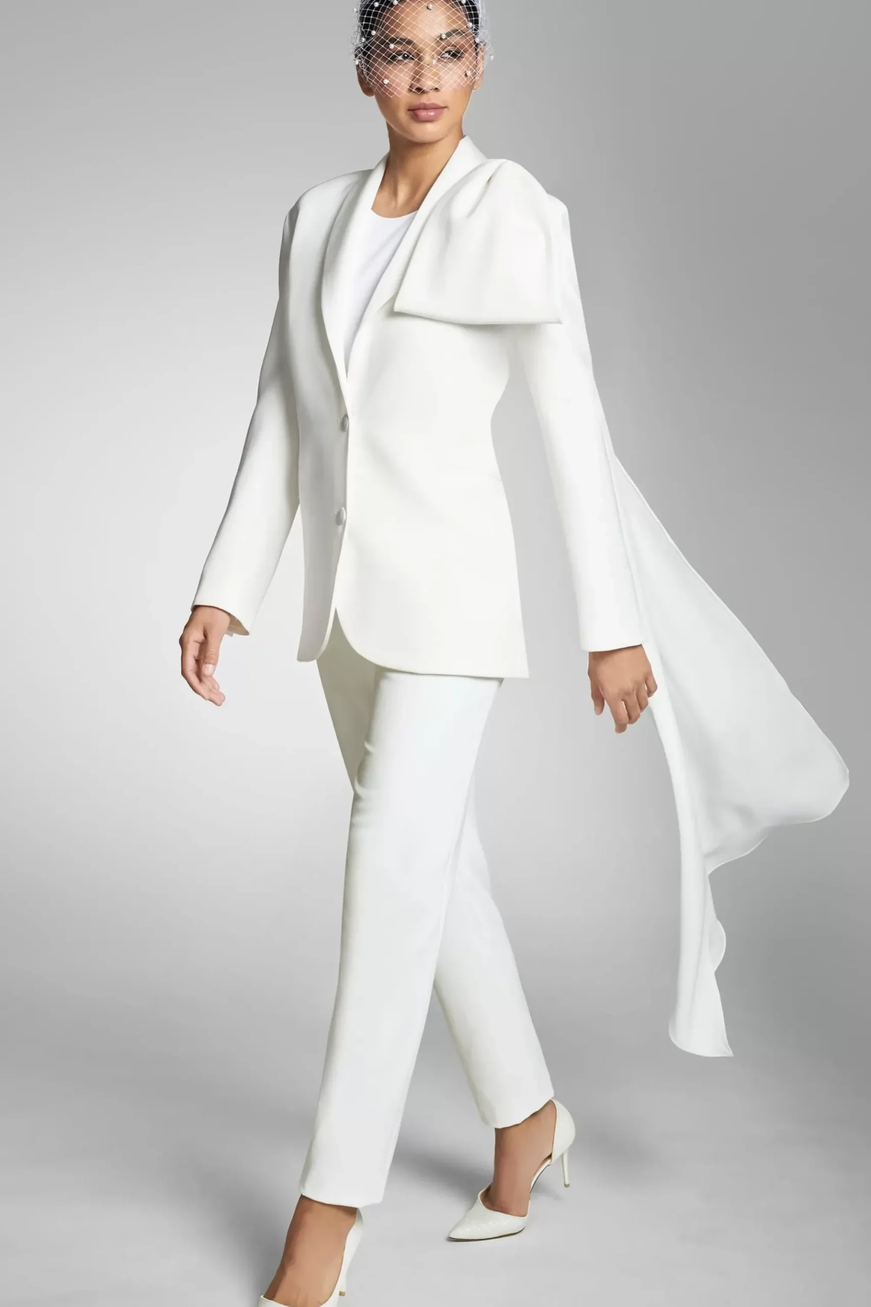 Women Sachin & Babi Jackets-Viveca Blazer Ivory