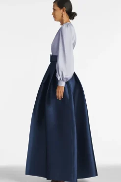 Women Sachin & Babi Gowns-Zoe Gown-Cool Grey/Night Sky Smokey Slate/Night Sky